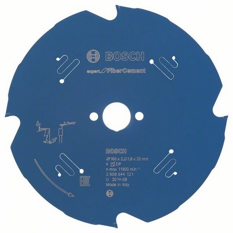 BOSCH Пильный диск EXР FC (бетон, камень) 160х20-4Т