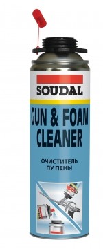 Очиститель для удаления полиуретановой пены PU FOAM Cleaner 500 мл//Соудал