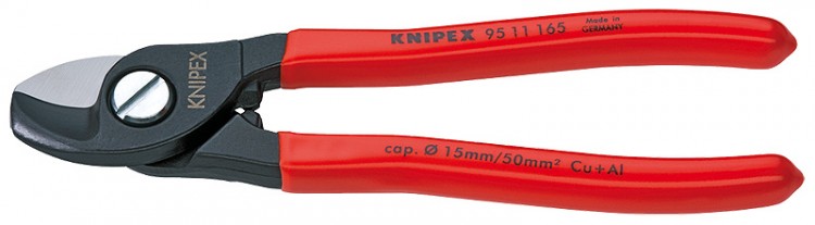 Кабелерез 100 KNIPEX KN-9511165 (165мм) кабель до 15мм/50мм2