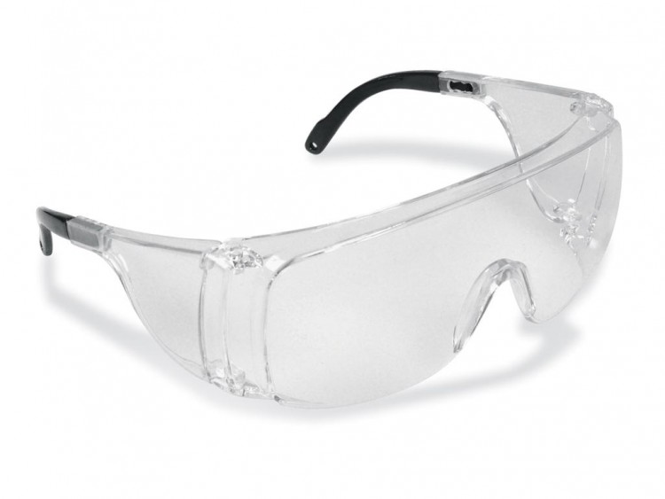 Очки защитные, прозрачные с защитой линз LESO-TR 14308//TRUPER