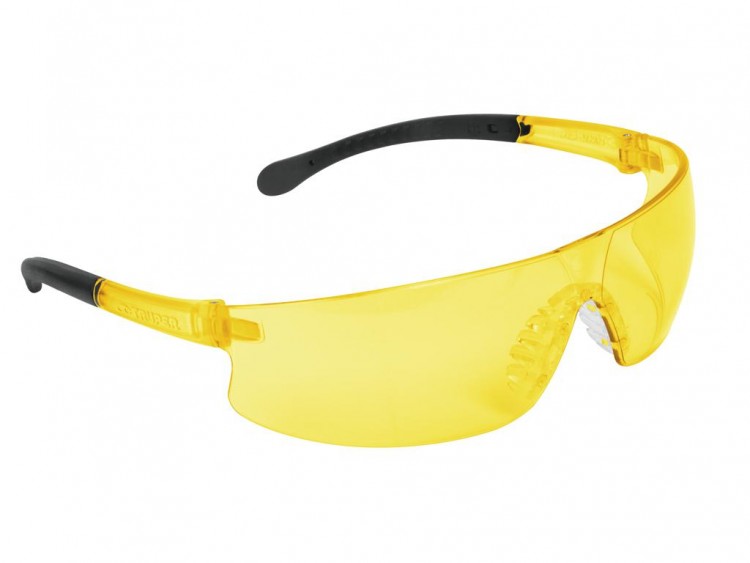 Очки защитные, спортивные желтые,поликарбонат LEN-LA 15295//TRUPER