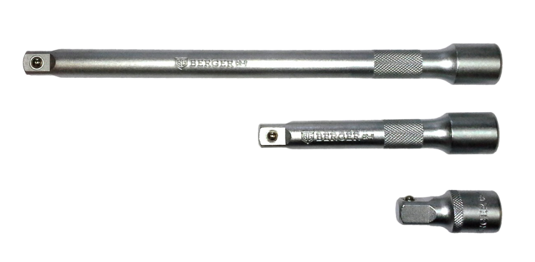 Удлинитель 1/4", 100 мм//BERGER