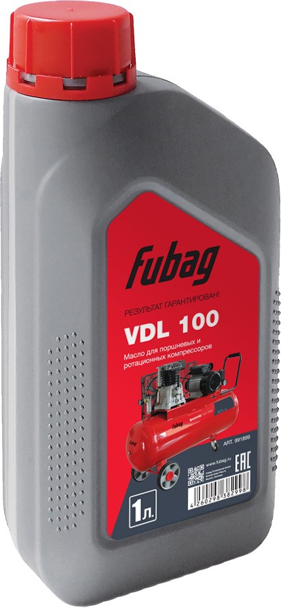 Масло для поршневых компрессоров FUBAG VDL 100 1 л