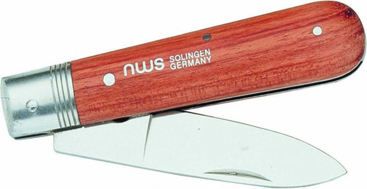 Нож кабельный раскладной, 2 скребка//NWS