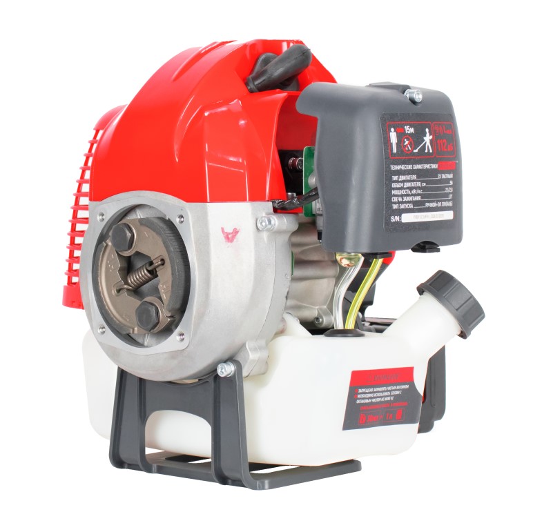 Триммер бенз. VERTON garden BR-561M Professional (Электрозапуск, V двигателя 56 см3,мощность 2.8 л.с./2.1 кВт,профессиональный ранец,разборная штанга,диск 40т,катушка) + Диск для триммера VERTON DOUBLE MOWING TD02 (внеш. Ø 255 мм, посад. Ø 25.4 мм, 4