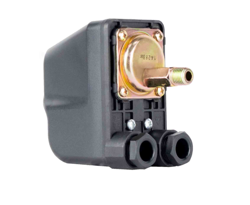 Реле давления Verton AQUA PSR/6М наружная резьба (1/4") (230В//50 Гц IP44, темп. жид. 0-55,раб.дав.1.4/2,8 бар,мин. дав. 1 бар, макс.дав.6 бар,ток пик/норм 10/4А)