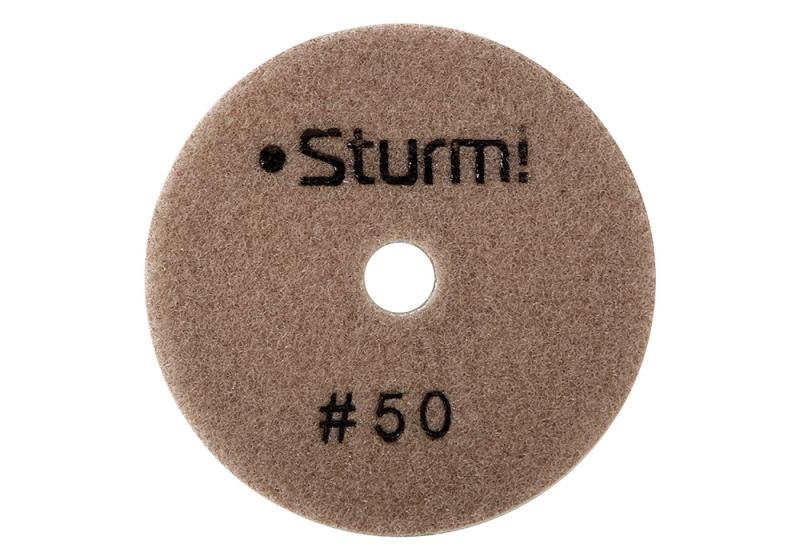 Круг шлифовальный гибкий Sturm! 9012-W100-50