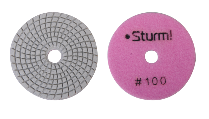 Круг шлифовальный гибкий Sturm! 9012-W100-100