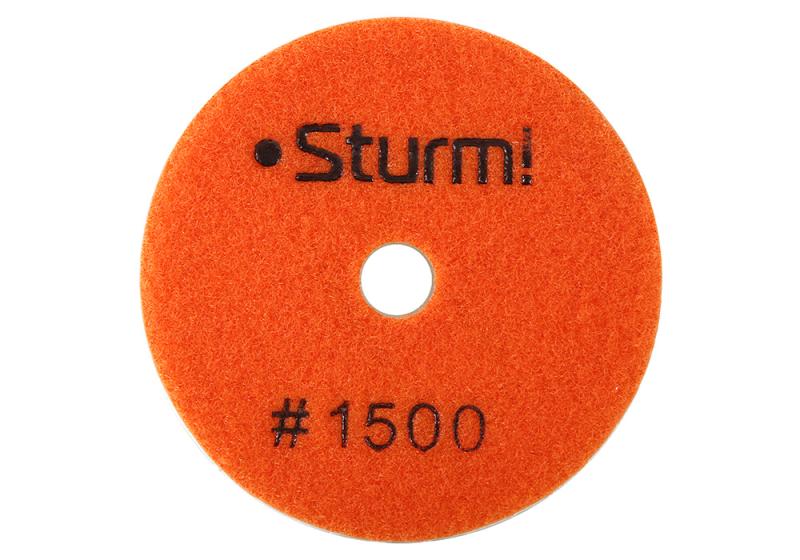 Круг шлифовальный гибкий Sturm! 9012-W100-1500