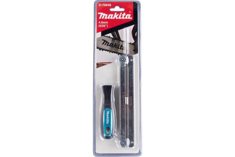 MAKITA Напильник 4 мм с рукояткой и шаблоном