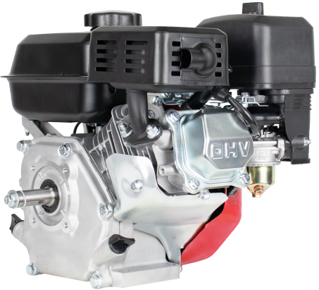 Двигатель VERTON GARDEN BS-168F/20D (196 см3,4.8кВт/6.5л.с,Ø вала 20мм (шпонка), 13,2/3600 Н*м/(об/мин), V 3.6 л., ручн. зап., выкл., распредвал сталь, автопрерыватель с датчиком уровня масла, крышка бака винт, фильтр комбин. (бумага+паралон), прорез
