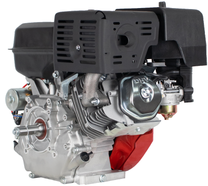 Двигатель VERTON GARDEN BS-192FD/25D (445 см3, 12,5кВт/17л.с,Ø вала 25мм (шпонка), 27/3600 Н*м/(об/мин), V 6 л., ручн/эл. зап, замок зажигания, реле тока, распредвал сталь, автопрерыватель с датчиком уровня масла, крышка бака винт, фильтр комбин.