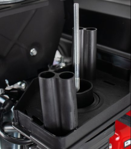 Двигатель VERTON GARDEN BS-192FD/25D (445 см3, 12,5кВт/17л.с,Ø вала 25мм (шпонка), 27/3600 Н*м/(об/мин), V 6 л., ручн/эл. зап, замок зажигания, реле тока, распредвал сталь, автопрерыватель с датчиком уровня масла, крышка бака винт, фильтр комбин.