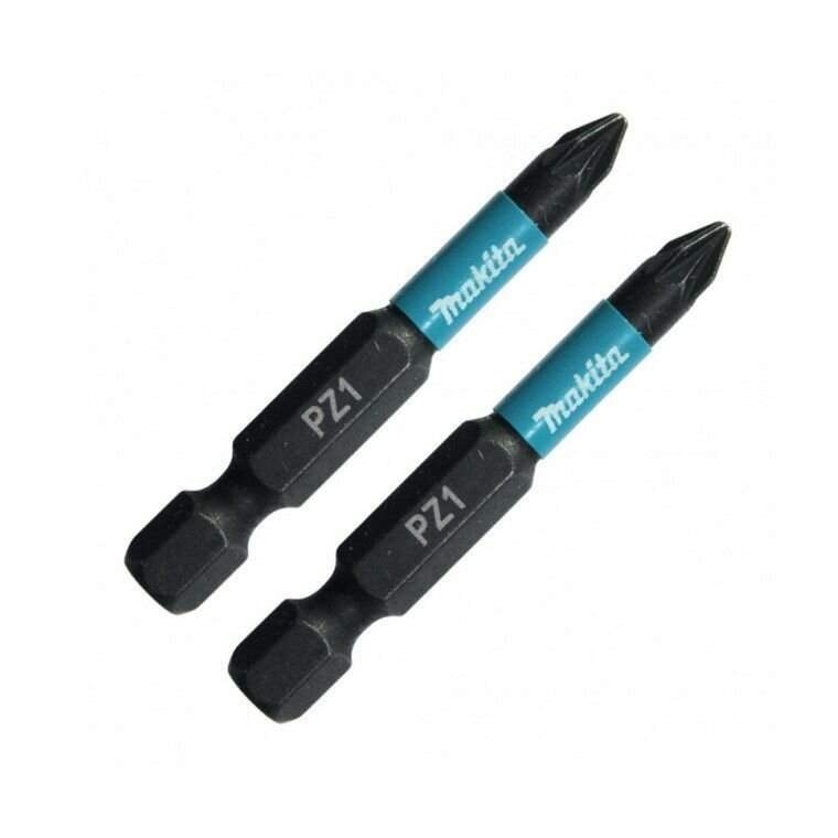 MAKITA Насадка Impact  PZ1, 50 мм E-form (MZ), 2 шт.