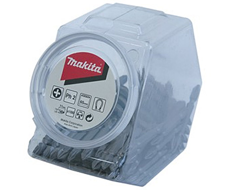 MAKITA Насадка двухсторонняя PH2, 65 мм, E-form (MZ), 1 шт.