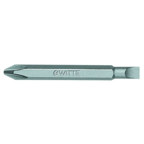 Бита двусторонняя 1/4" РН2/SL 0,8х5,5х60мм  /WITTE