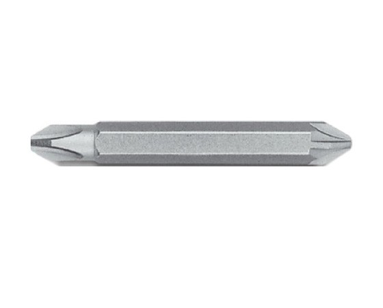 Бита двусторонняя 1/4" РН2/РZ2 60 мм /WITTE