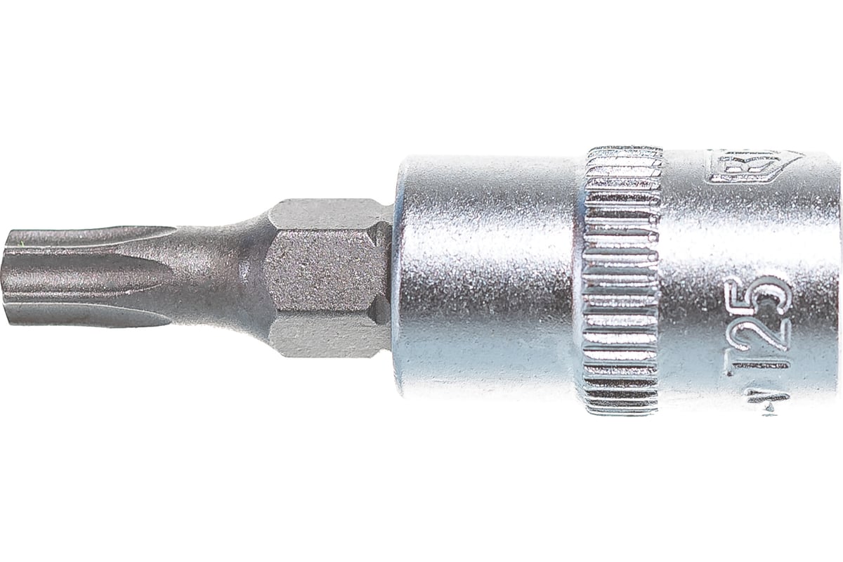 Бита-головка 1/4" Torx с отверстием Т25 BERGER