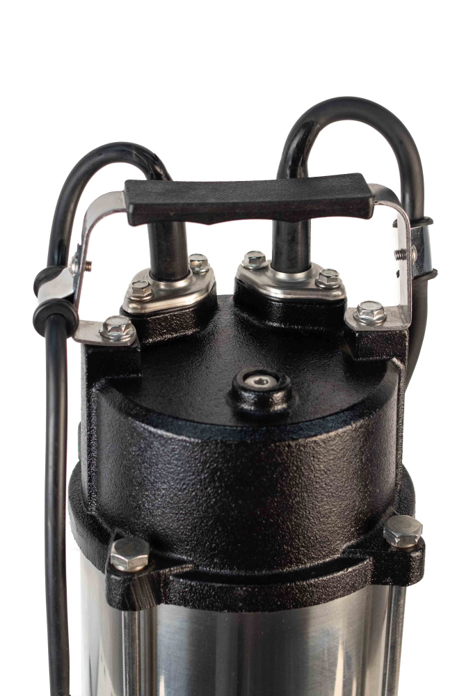 Насос фекальный погружной Verton AQUA FP-2200K (мощн.2200Вт,произв.690л/мин,макс. выс.16м,глуб. 5м,d вых.75мм,реж.нож, макс. размер частиц 35мм, поплавок)