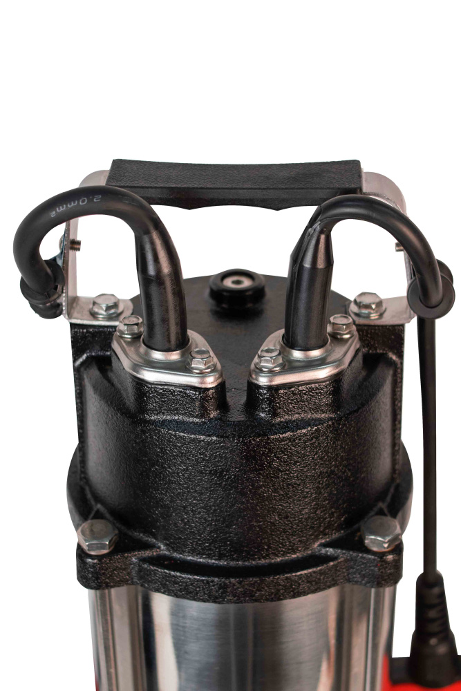 Насос фекальный погружной Verton AQUA FP-2200K (мощн.2200Вт,произв.690л/мин,макс. выс.16м,глуб. 5м,d вых.75мм,реж.нож, макс. размер частиц 35мм, поплавок)