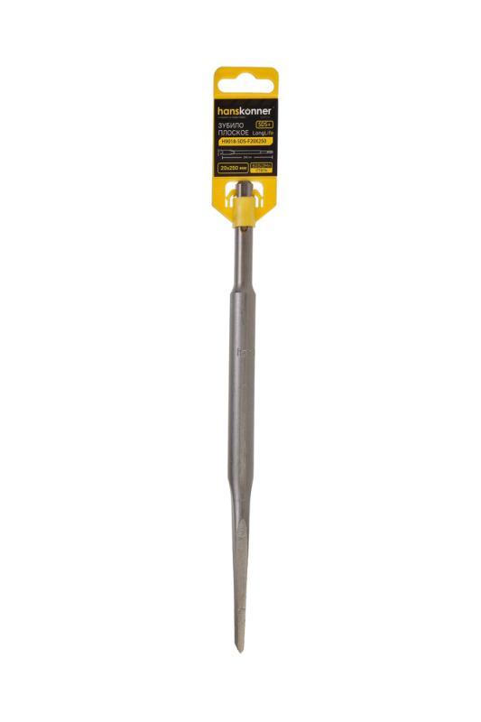 Насадка долото SDS+ Hanskonner H9018-SDS-F20X250