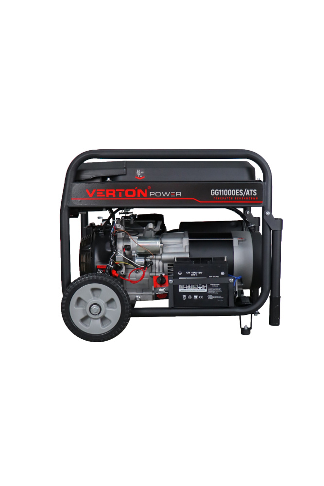 Генератор бензиновый VERTON POWER GG11000ES/ATS (9,5/10,5 кВт 230В/50, 21л.с.550 см3)+Блок управления ATS 8500ES/11000ES (230/50,Макс.мощность 11 кВт)