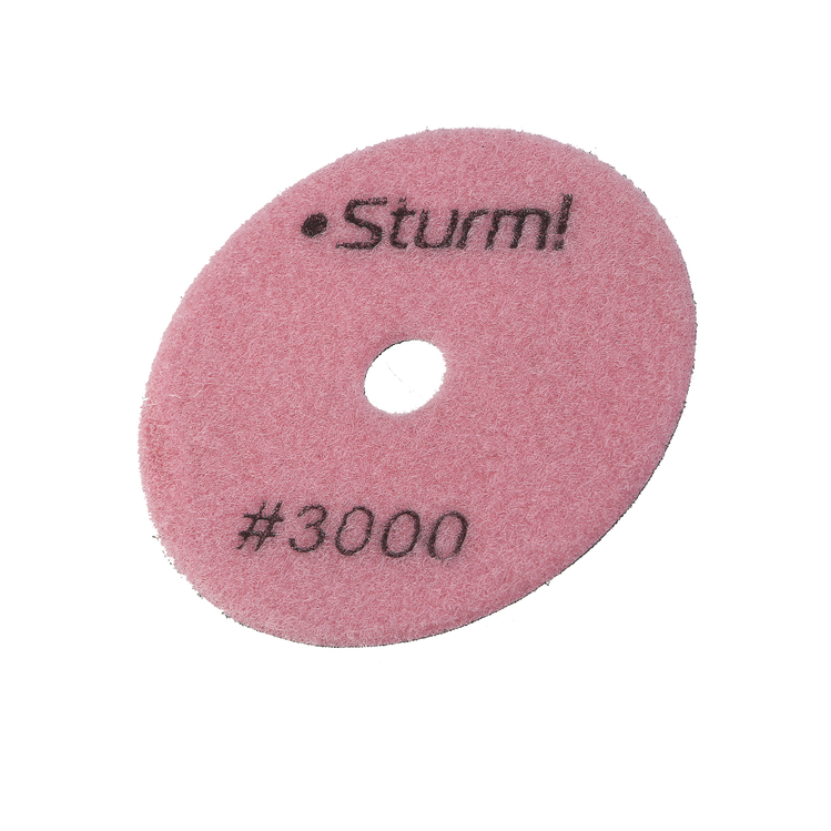 Круг шлифовальный гибкий Sturm! 9012-D100-3000