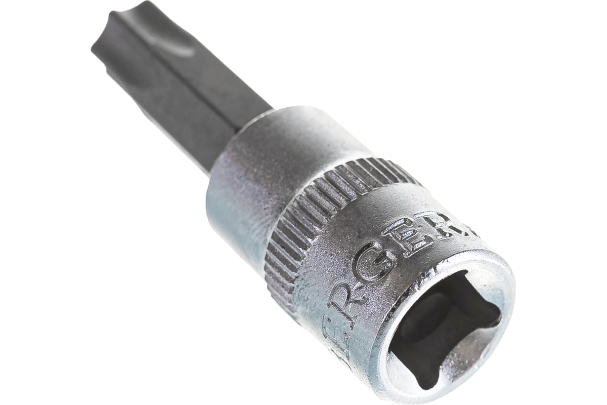 Бита-головка 1/4" Torx с отверстием Т40 BERGER
