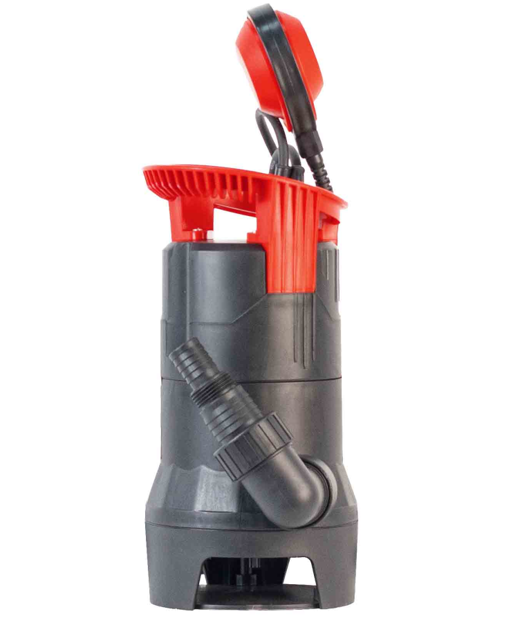 Дренажный насос фекальник для грязной воды Verton AQUA DP550/35PE (мощн.550Вт.,напр. 230/50 В/Гц.,макс. выс.7 м.,произв.208 л/мин.,макс.темп. 35.,IPX8.,нижн.забор воды.,диаметр частиц 35мм.,пласт.корпус,внешний поплавок) - 4 шт/кор.