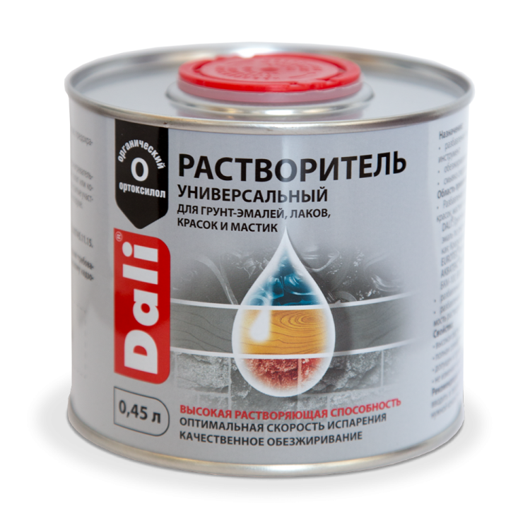 Растворитель универсальный "DALI", 0.45л/0.39кг//Рогнеда