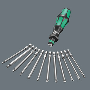 Битодержатель + 16 стержней Kraftform Kompakt 60RA/ WERA