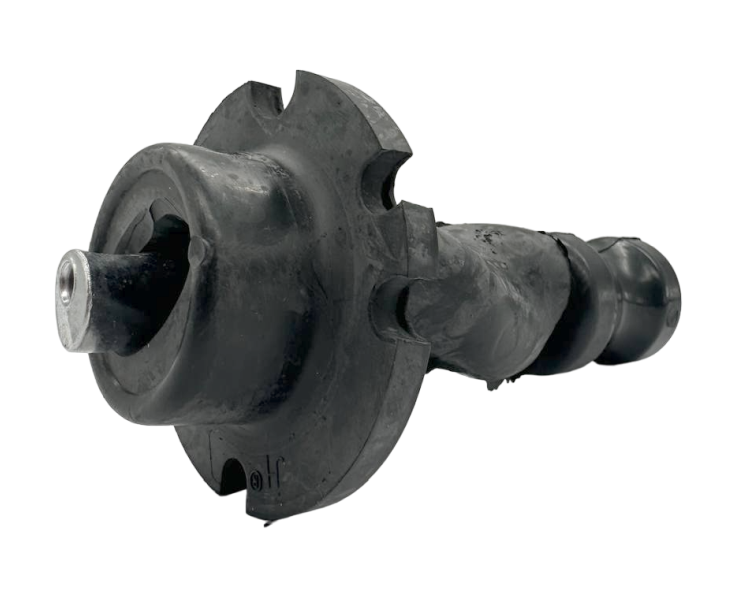 Рабочий винт в обойме Verton WS70 для скважинного винтового насоса DW70/370S (370Вт,Qmax 30л/мин,Hmax 70м,d насоса 76мм, верх.забор)