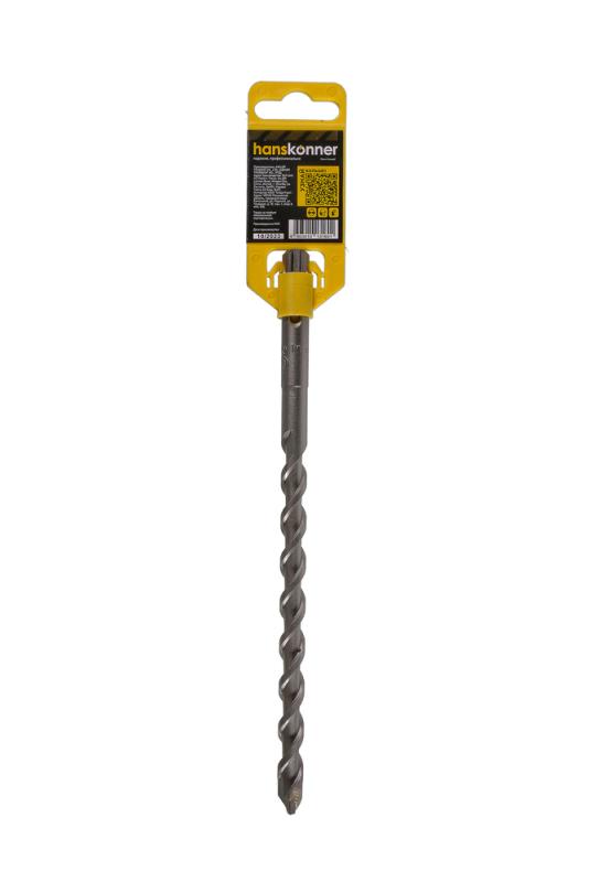 Бур SDS+ 10х210 HIGH SPEED плоский резец U спираль Hanskonner