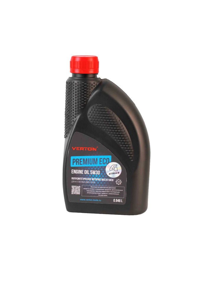 Масло моторное полусинтетическое для 4-х тактных двигателей Verton 5W30 0.946л (-25°С +35С°) (упак. 1/12 шт.)