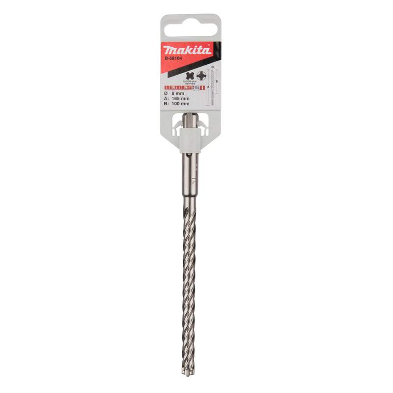 MAKITA Бур SDS-plus Nemesis II 8x165