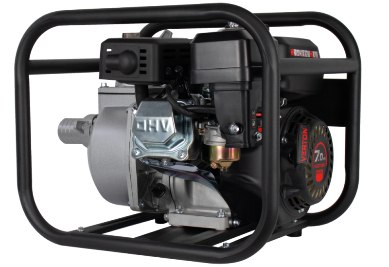 Мотопомпа Verton WP 50/600 (7л.с/212см3,50мм/2", 600л/мин,36м3/ч,h8м/26,d8мм)