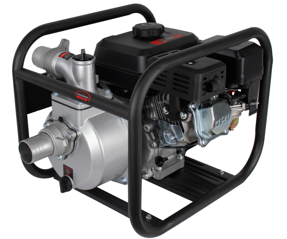 Мотопомпа Verton WP 50/600 (7л.с/212см3,50мм/2", 600л/мин,36м3/ч,h8м/26,d8мм)
