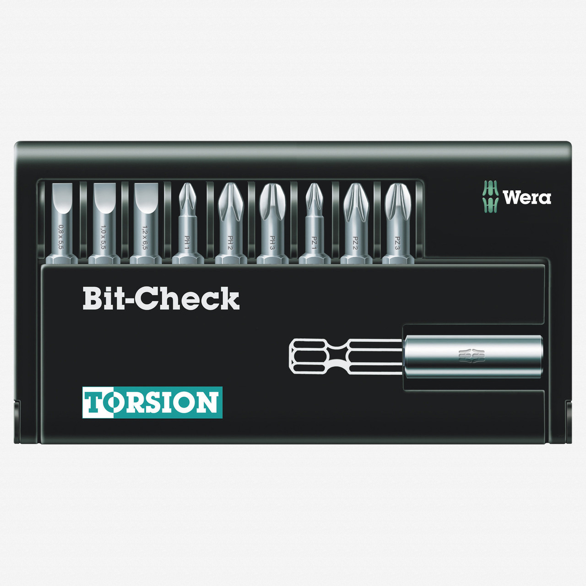 Набор бит 8100-9-899/TZ  BIT CHECK / WERA
