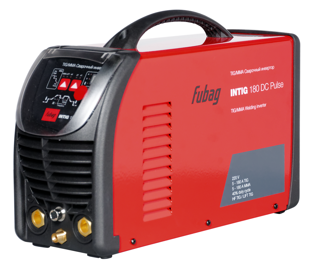 Инвертор сварочный INTIG 180 DC PULSE + горелка FB TIG 26 5P 4м Up&amp;Down /FUBAG