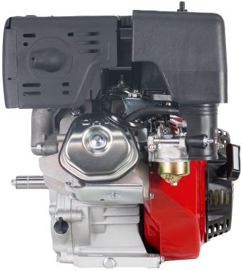 Двигатель VERTON GARDEN BS-190F/25D (420 см3, 11кВт/15л.с,Ø вала 25мм (шпонка), 23/3600 Н*м/(об/мин), V 6 л., ручн. зап., выкл., распредвал сталь, автопрерыватель с датчиком уровня масла, крышка бака винт, фильтр комбин. (бумага+паралон), прорез. рук