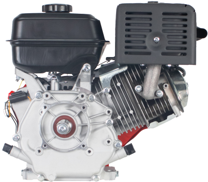 Двигатель VERTON GARDEN BS-190F/25D (420 см3, 11кВт/15л.с,Ø вала 25мм (шпонка), 23/3600 Н*м/(об/мин), V 6 л., ручн. зап., выкл., распредвал сталь, автопрерыватель с датчиком уровня масла, крышка бака винт, фильтр комбин. (бумага+паралон), прорез. рук