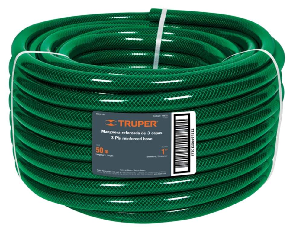 Шланг садовый 1" 50м MAN-1R 19875//TRUPER