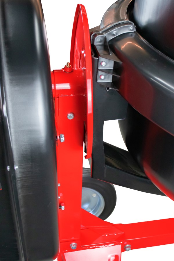Бетоносмеситель VERTON MIX СМ-320 (мощн 2200 Вт, 230V, вен.чугун,V бака 320л ,V гот. смеси 213л, ø 742 мм, h 688 мм, толщина 2,0/2,4 мм, педаль фиксации, колесо ø40,5 см резина, руль полулуния)