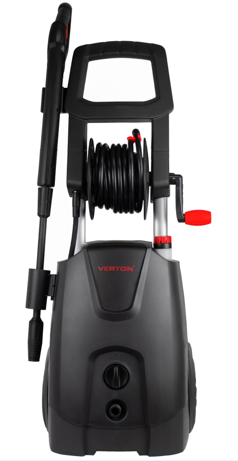 Мойка выс.давл.VERTON WM-2300R (2300 Вт., давл. мин/макс 120/185 бар,расх. воды мин/макс 6,7/8,3 л/мин., 8м шланг, катушка для шланга)