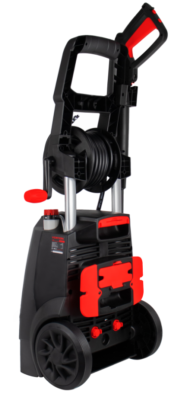 Мойка выс.давл.VERTON WM-2300R (2300 Вт., давл. мин/макс 120/185 бар,расх. воды мин/макс 6,7/8,3 л/мин., 8м шланг, катушка для шланга)