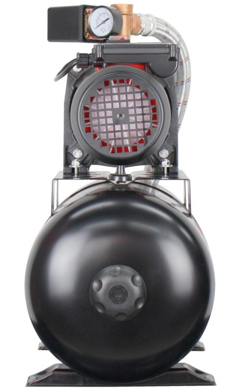 Насосная станция автоматическая Verton AQUA PS1400CL/24(Удлиненный чугун.корпус,1400Вт,230В/50Гц,Qmax 66л/мин,V24л,max забор 9м,Hmax56м,Ø вх./вых.1",Р 1,5-3 бар,Tmax жидк.0-60°C,соед.шланг 32 мм,встр.эжектор, крыльчатка PPO,кнопка питания сети)