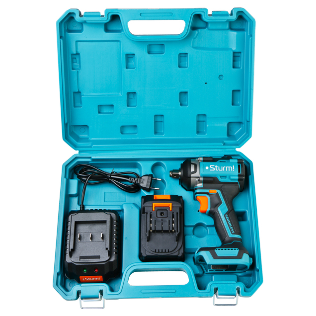 CD20500BL  Гайковерт ударн б/щ Sturm!, 18В, 1BatterySystem, 500Нм, 1/2&amp;ampquot