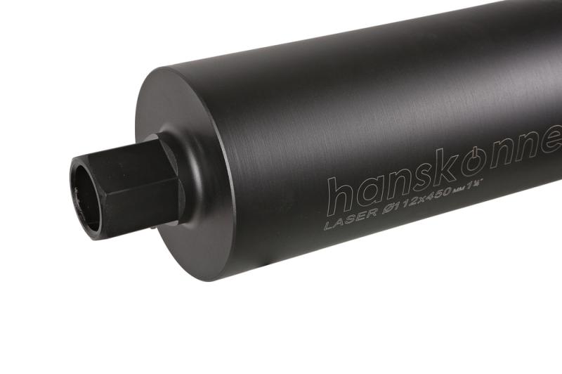 Коронка алмазная LASER по железобетону 112 мм, 1 1/4&amp;ampquot , L=450мм, Hanskonner