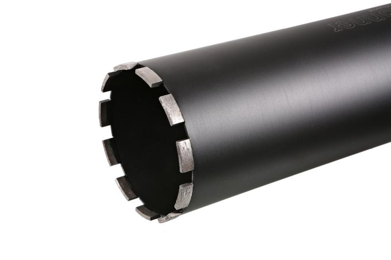 Коронка алмазная LASER по железобетону 132 мм, 1 1/4&ampquot , L=450мм, Hanskonner