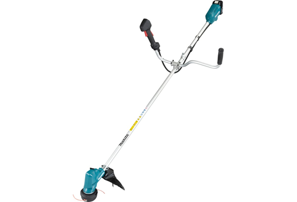MAKITA Коса аккумуляторная LXT BL 18В, велорукоятка, d-30см, M8xLH, ADT, AFT, XPT